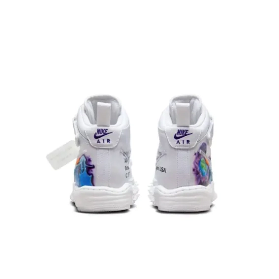 Кроссовки NIKE AIR FORCE 1 MID SP OFF-WHITE DR0500-100 фото 5 — интернет-магазин Tapok
