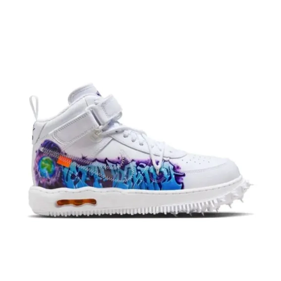 Кроссовки NIKE AIR FORCE 1 MID SP OFF-WHITE DR0500-100 фото 7 — интернет-магазин Tapok