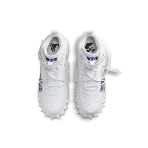 Кроссовки NIKE AIR FORCE 1 MID SP OFF-WHITE DR0500-100 фото 8 — интернет-магазин Tapok