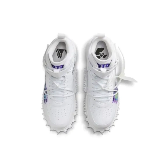 Кроссовки NIKE AIR FORCE 1 MID SP OFF-WHITE DR0500-100 фото 9 — интернет-магазин Tapok