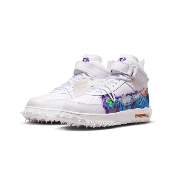 Кроссовки NIKE AIR FORCE 1 MID SP OFF-WHITE DR0500-100 фото 10 — интернет-магазин Tapok