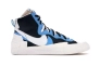 Кросівки NIKE BLAZER MID SACAI BLACK BLUE BV0072-001 Фото 2