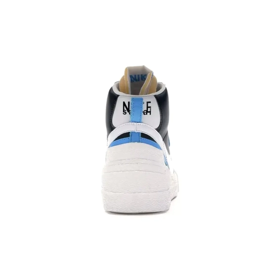 Кросівки NIKE BLAZER MID SACAI BLACK BLUE BV0072-001 фото 4 — інтернет-магазин Tapok