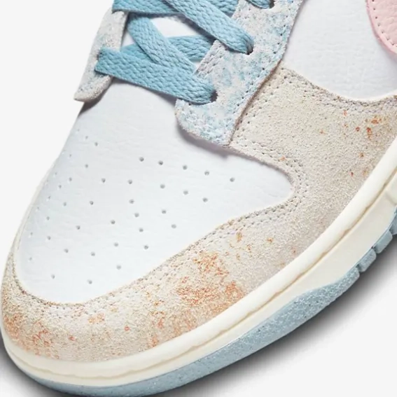 Кроссовки NIKE DUNK LOW PINK BLUE GOLD DV6486-100 фото 7 — интернет-магазин Tapok