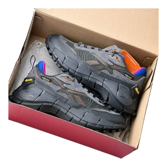 Кросівки Reebok Zig Kinetica 2.5 Edge Cordura Black 100033180 фото 10 — інтернет-магазин Tapok
