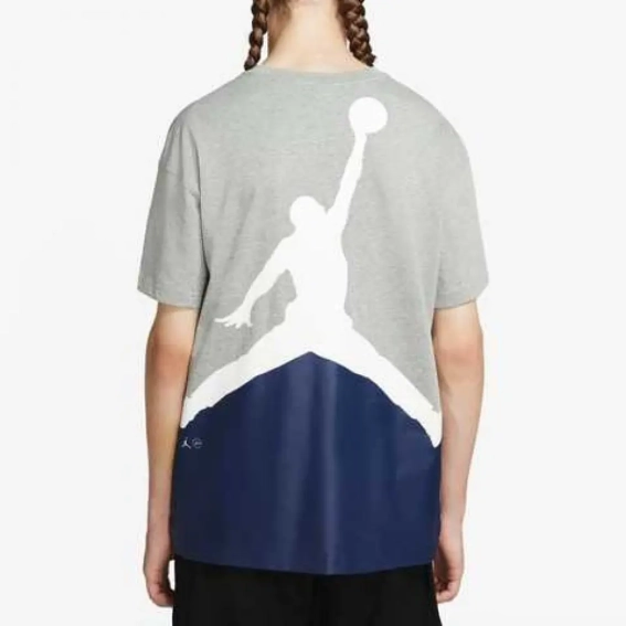 Футболка Jordan Fragment серая DA2985-063 фото 8 — интернет-магазин Tapok