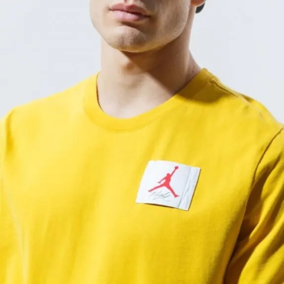Футболка JORDAN YELLOW CZ5059-711 фото 4 — интернет-магазин Tapok