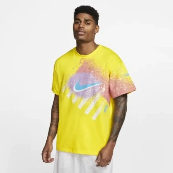 Футболка Nike yellow Kyrie CZ8994-731 фото 10 — интернет-магазин Tapok