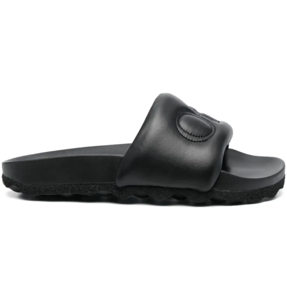 Шлепанцы OFF-WHITE BOOKISH LEATHER SPONGE SLIDER OWIT001S23LEA0011010 фото 8 — интернет-магазин Tapok