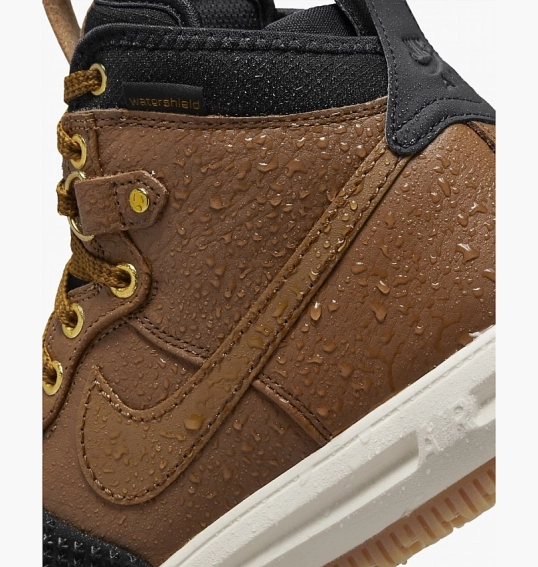 Кросівки чоловічі Nike Lunar Force 1 Duckboot Ale Brown Black Brown 805899-202 фото 3 — інтернет-магазин Tapok