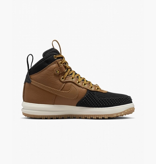 Кросівки чоловічі Nike Lunar Force 1 Duckboot Ale Brown Black Brown 805899-202 фото 6 — інтернет-магазин Tapok
