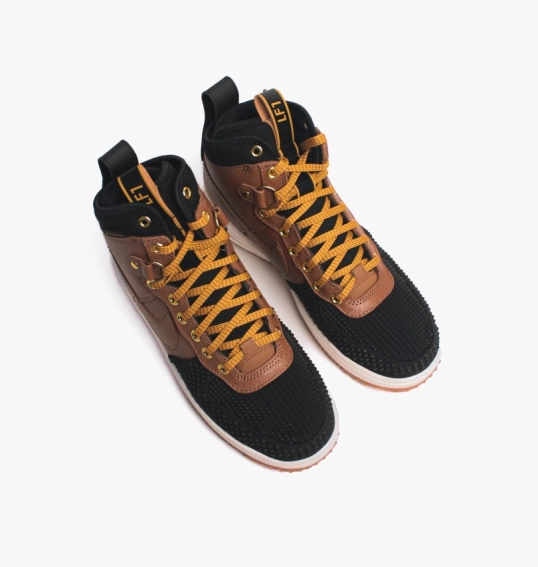 Кросівки чоловічі Nike Lunar Force 1 Duckboot Ale Brown Black Brown 805899-202 фото 16 — інтернет-магазин Tapok