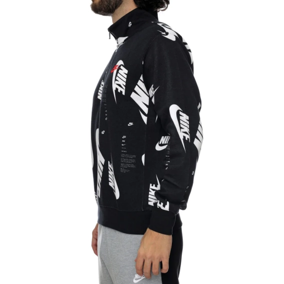 Кофта Nike M Club + Bb Hz Top Swoosh DQ5155-010 фото 2 — интернет-магазин Tapok