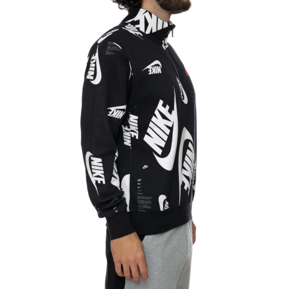 Кофта Nike M Club + Bb Hz Top Swoosh DQ5155-010 фото 6 — интернет-магазин Tapok