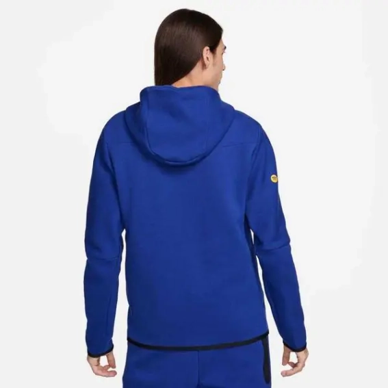Кофта Nike Sportswear Tech Fleece Full-Zip Windrunner Hoodie FZ3957-455 фото 2 — интернет-магазин Tapok