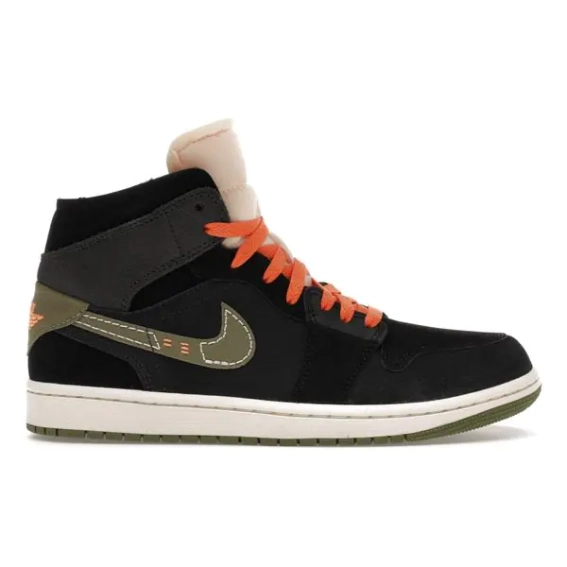 Кроссовки Air Jordan 1 Mid SE Craft FD6817-003 фото 1 — интернет-магазин Tapok