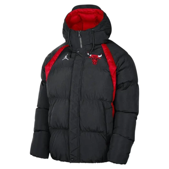 Пуховик Air Jordan Essentials NBA Chicago DN9771-010 фото 1 — інтернет-магазин Tapok