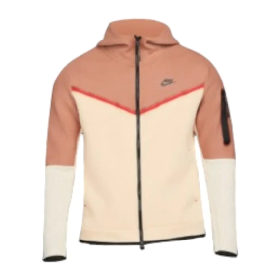 Толстовка Nike M NSW TCH FLC HOODIE FZ WR CU4489-215 фото 2 — інтернет-магазин Tapok