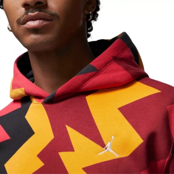 Худи Air Jordan Flight Mvp Aop Fleece Pullover FB7014-619 фото 5 — интернет-магазин Tapok