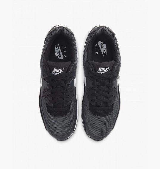 Кросівки чоловічі Nike Air Max 90 Dark Smoke Grey/Black/White CN8490-002 фото 5 — інтернет-магазин Tapok