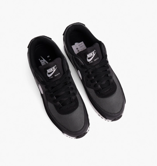 Кросівки чоловічі Nike Air Max 90 Dark Smoke Grey/Black/White CN8490-002 фото 10 — інтернет-магазин Tapok