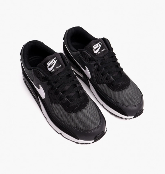 Кросівки чоловічі Nike Air Max 90 Dark Smoke Grey/Black/White CN8490-002 фото 11 — інтернет-магазин Tapok