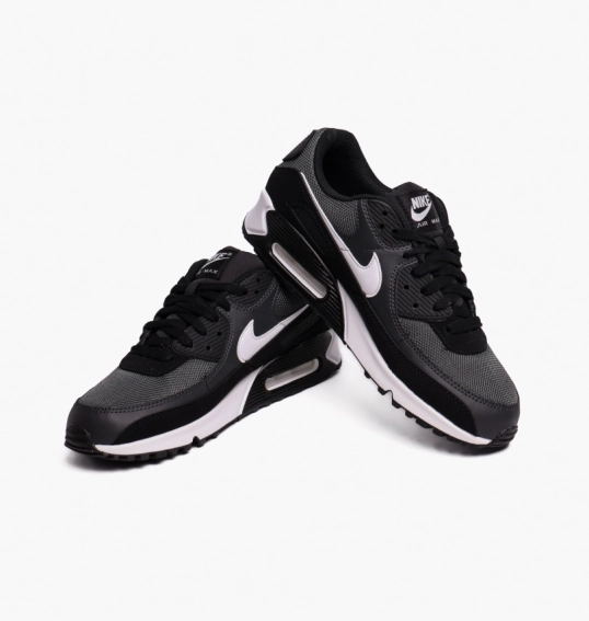 Кросівки чоловічі Nike Air Max 90 Dark Smoke Grey/Black/White CN8490-002 фото 14 — інтернет-магазин Tapok