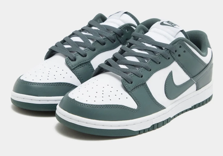 Кросівки чоловічі Nike Dunk Low Green/White DV0833-111 42 DV0833-111 фото 4 — інтернет-магазин Tapok