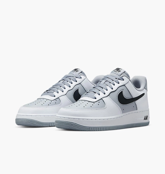 Кросівки чоловічі Nike Air Force 1 07 Lv8 White/Grey DV3501-100 фото 5 — інтернет-магазин Tapok