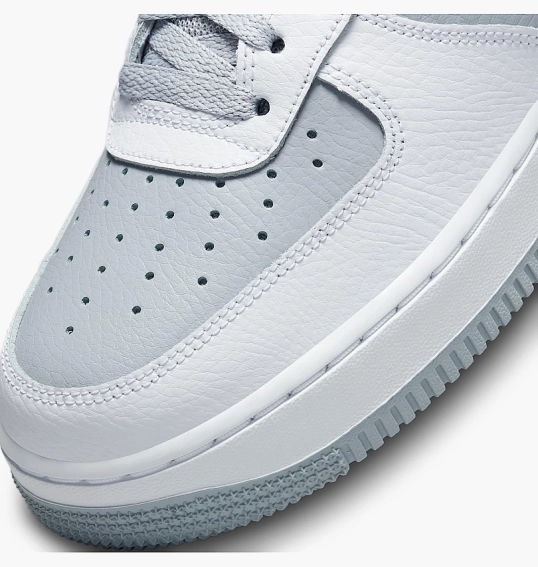 Кросівки чоловічі Nike Air Force 1 07 Lv8 White/Grey DV3501-100 фото 7 — інтернет-магазин Tapok