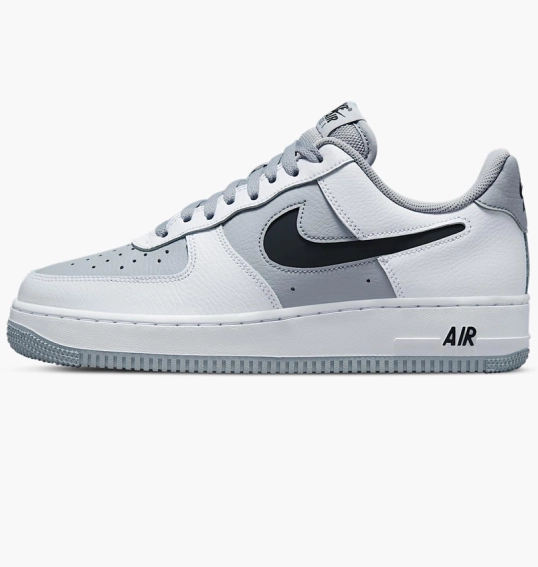 Кросівки чоловічі Nike Air Force 1 07 Lv8 White/Grey DV3501-100 фото 10 — інтернет-магазин Tapok