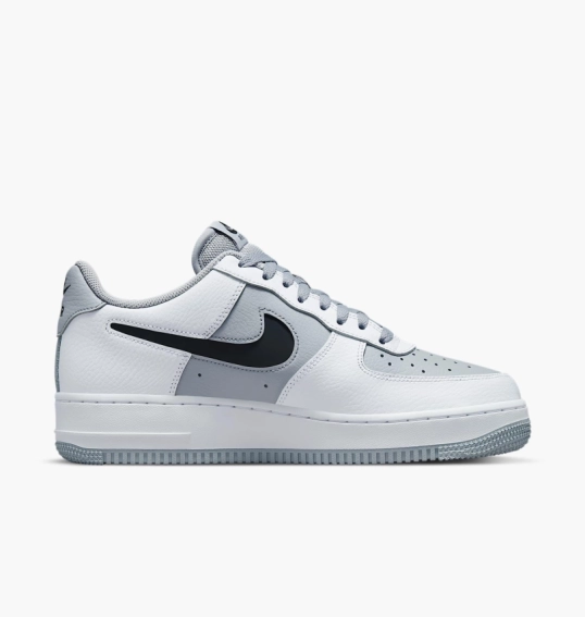 Кросівки чоловічі Nike Air Force 1 07 Lv8 White/Grey DV3501-100 фото 12 — інтернет-магазин Tapok