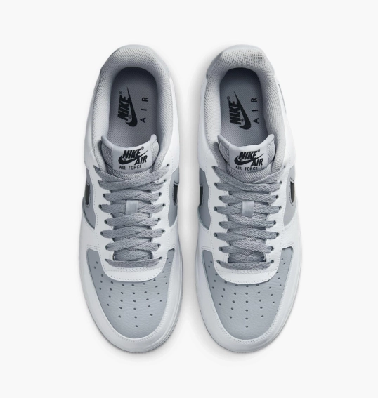 Кросівки чоловічі Nike Air Force 1 07 Lv8 White/Grey DV3501-100 фото 13 — інтернет-магазин Tapok