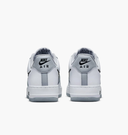 Кросівки чоловічі Nike Air Force 1 07 Lv8 White/Grey DV3501-100 фото 15 — інтернет-магазин Tapok