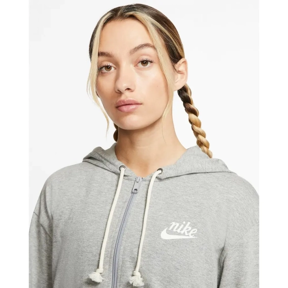 Кофта Nike W NSW GYM VNTG JSY FZ HOODIE CJ1694-063 фото 3 — інтернет-магазин Tapok