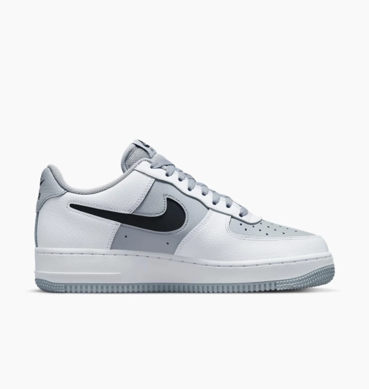 Кросівки чоловічі Nike Air Force 1 07 Lv8 White/Grey DV3501-100 41 DV3501-100 фото 3 — інтернет-магазин Tapok