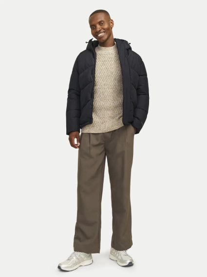 Пуховик Jack&Jones World Чорний Regular Fit 12259850 фото 2 — інтернет-магазин Tapok