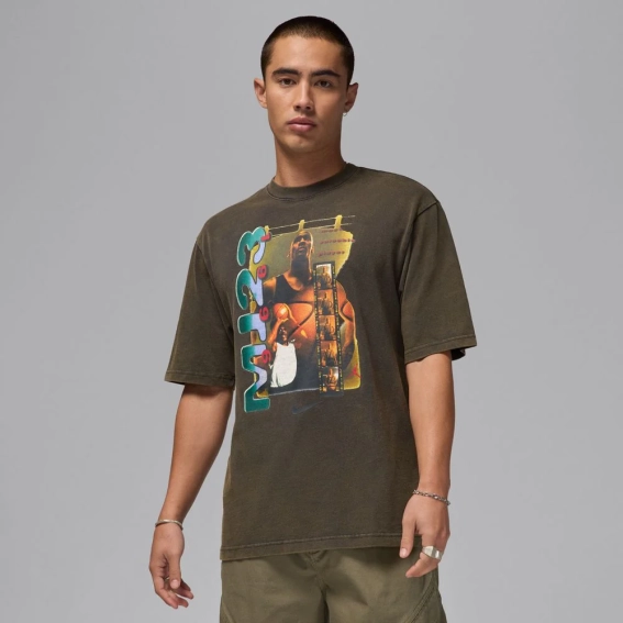 Мужская футболка M JORDAN BRAND MJ23 SS CREW FZ1991-045 фото 1 — интернет-магазин Tapok
