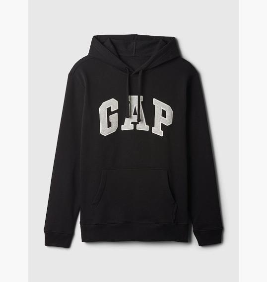 Худые Gap Arch Logo Hoodie Black 715036041 фото 4 — интернет-магазин Tapok