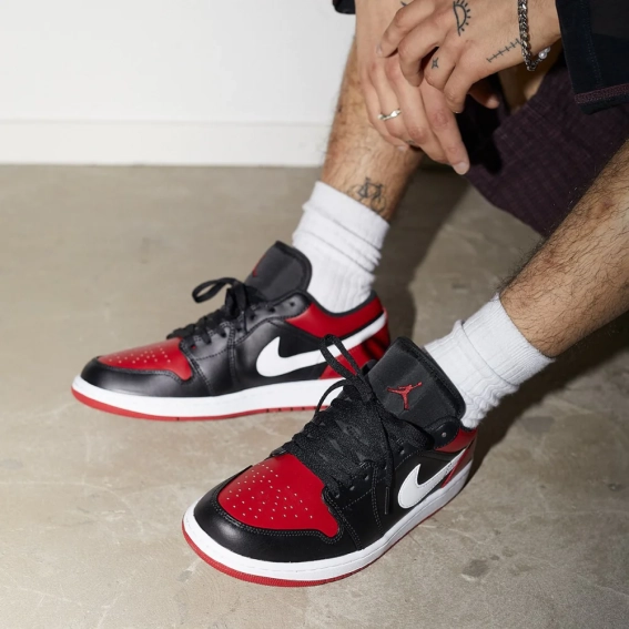 Кроссовки Air Jordan 1 Low 553558-066 фото 6 — интернет-магазин Tapok