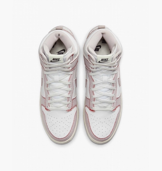 Кросівки Nike Dunk High 1985 Pink/White Dq8799-100 фото 5 — інтернет-магазин Tapok