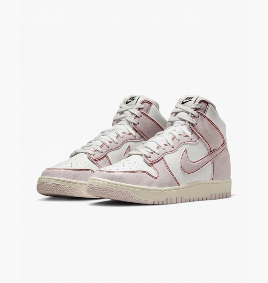 Кросівки Nike Dunk High 1985 Pink/White Dq8799-100 фото 6 — інтернет-магазин Tapok