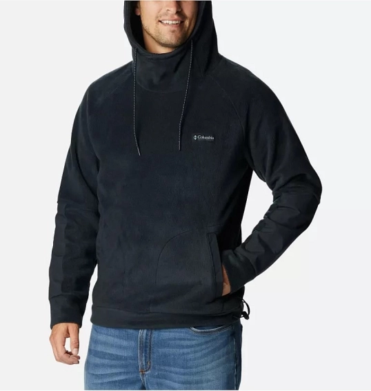 Худые Columbia Mens Hunterdon Fleece Hoodie Black 2040211010 фото 4 — интернет-магазин Tapok