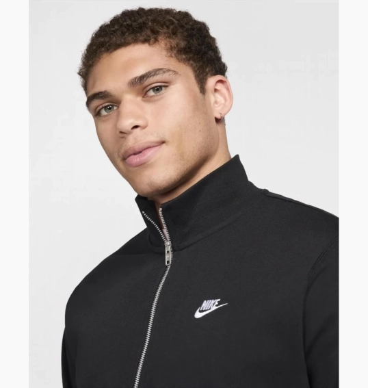 Толстовка Nike M NK CLUB KNIT JKT FQ3426-010 фото 4 — интернет-магазин Tapok
