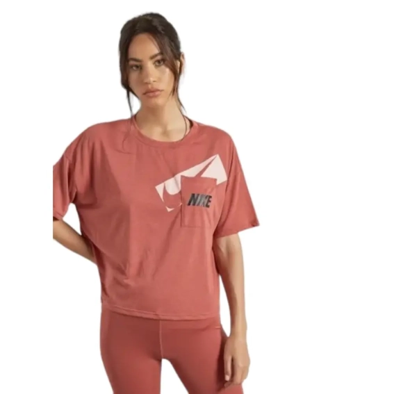 Футболка Nike W NK DRY GRX CROP TOP DC7189-691 фото 1 — интернет-магазин Tapok