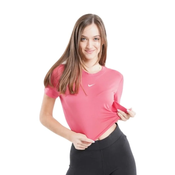 Футболка Nike W NSW ESSNTL TEE SLIM CRP LBR DD1328-622 фото 1 — інтернет-магазин Tapok
