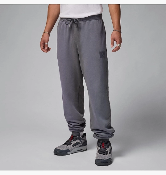 Брюки мужские Air Jordan Flight Fleece MenS Pants Grey FV7253-068 фото 2 — интернет-магазин Tapok