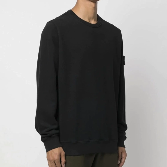 Свитшот Stone Island Compass Badge Sweatshirt Black 811563051-V0029 фото 3 — интернет-магазин Tapok