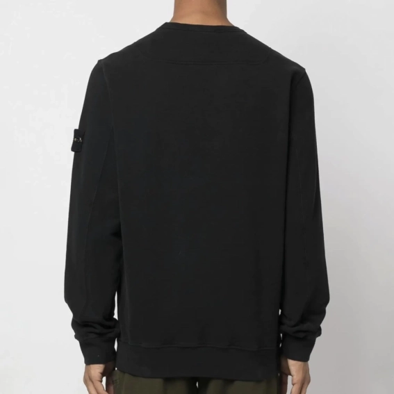 Свитшот Stone Island Compass Badge Sweatshirt Black 811563051-V0029 фото 4 — интернет-магазин Tapok