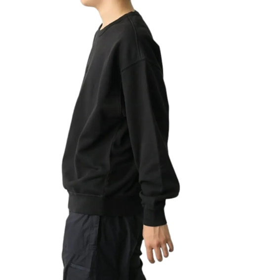 Світшот STONE ISLAND LOGO PATCH SWEATSHIRT BLACK 781562951-V0029 фото 2 — інтернет-магазин Tapok